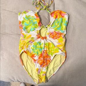 Seafolly Multicolor Floral One Piece Swimsuit